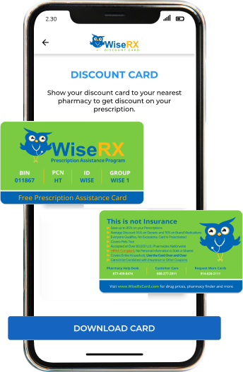 WiseRx discount card